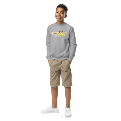 Josh King Teddy Bear Kids Crew Neck Sweatshirt