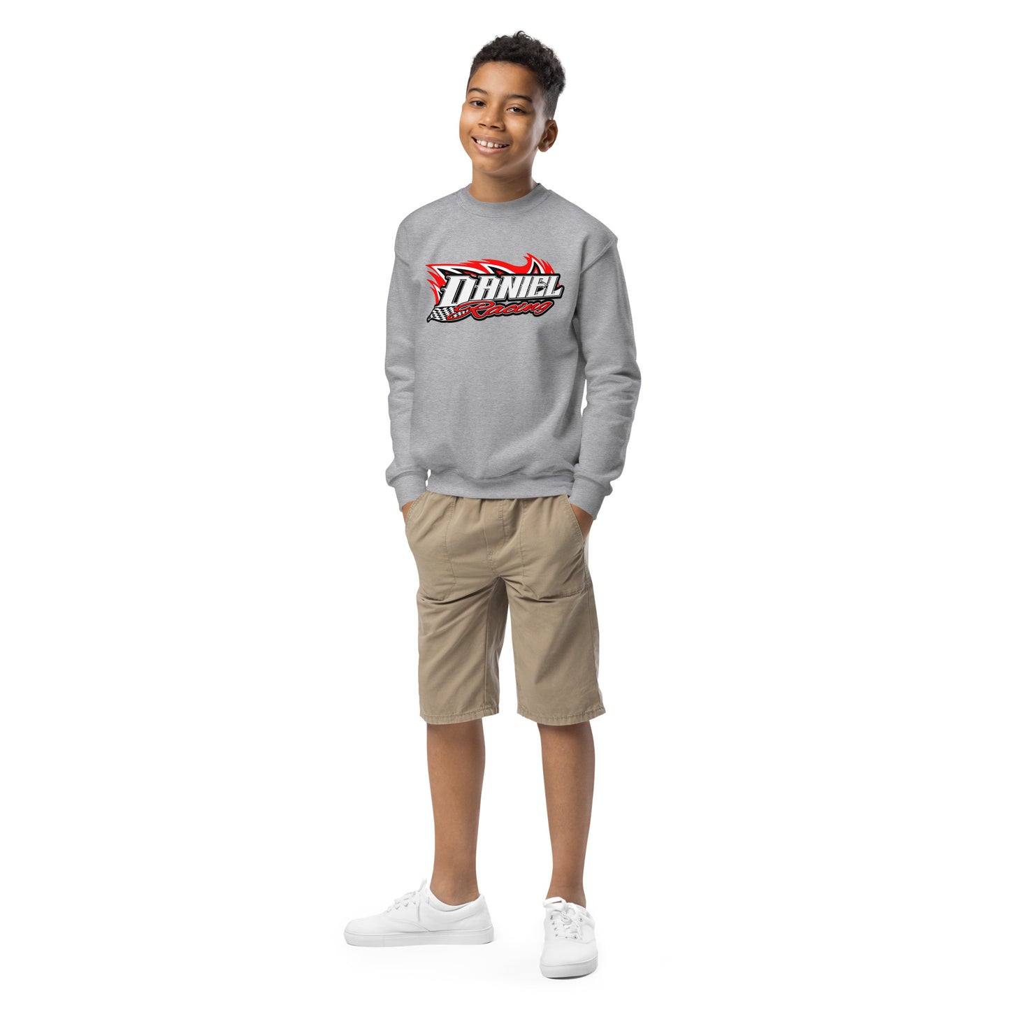 Daniel Racing Kids Crewneck Sweatshirt