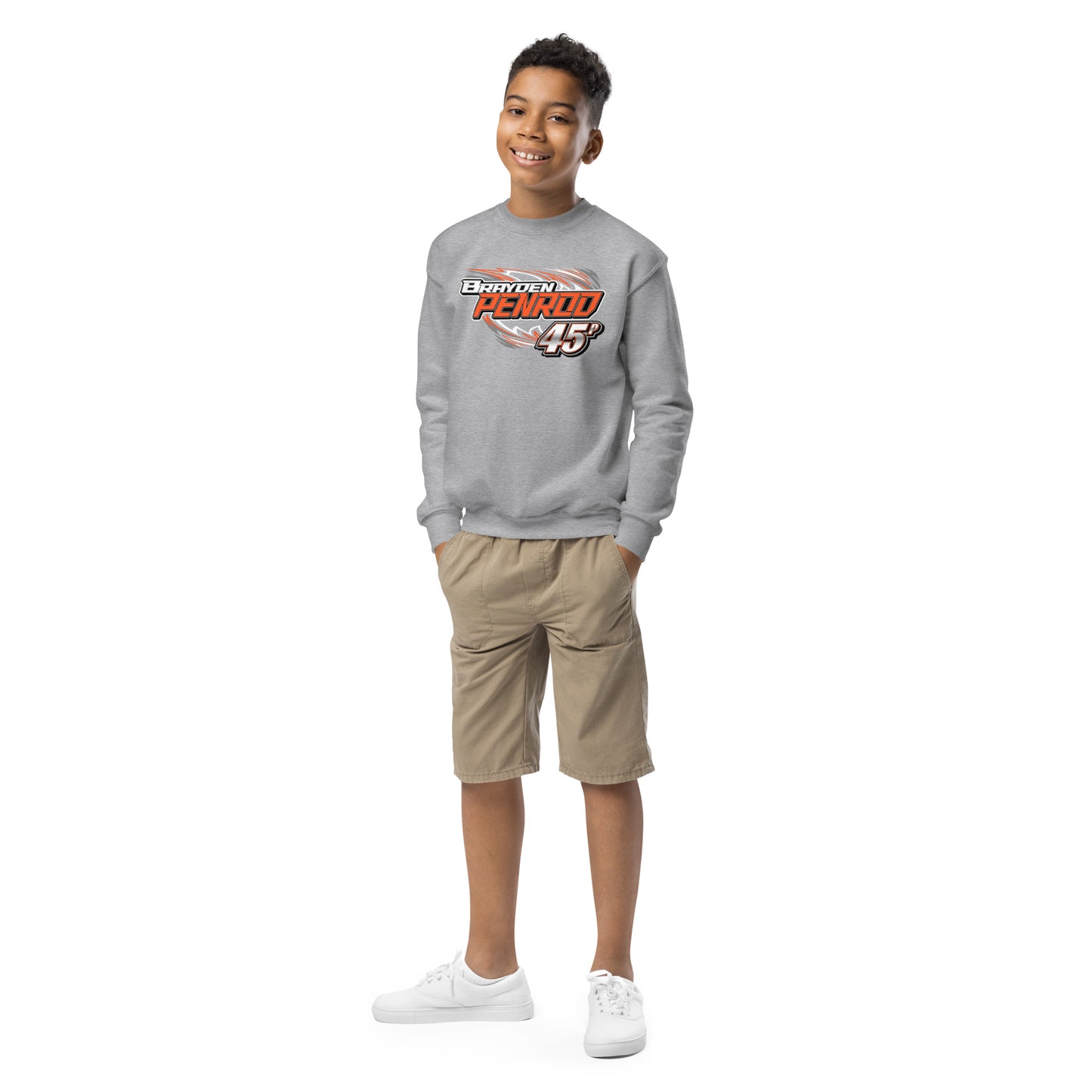 Brayden Penrod 2024 Kids Crewneck Sweatshirt