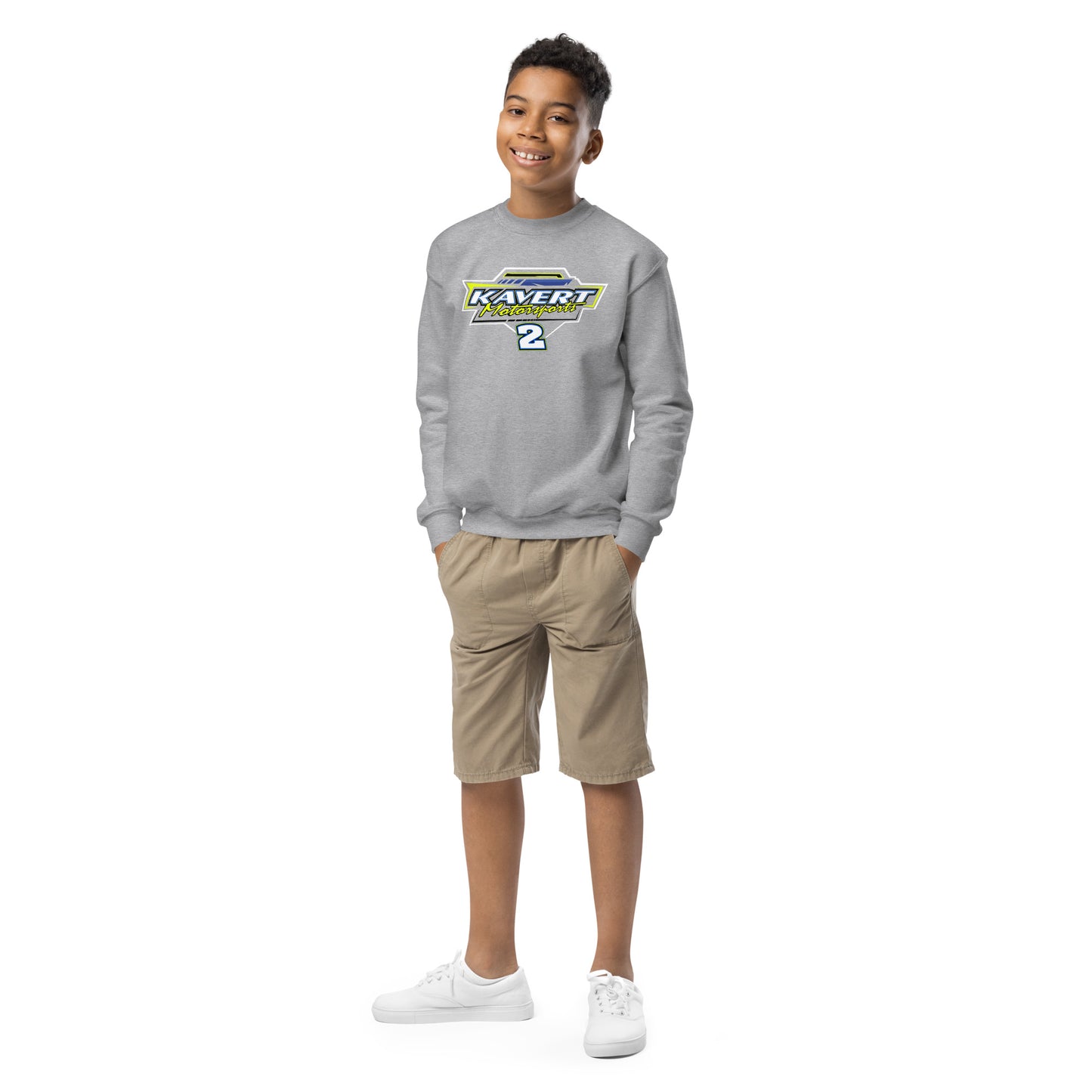 Kavert Motorsports 2024 Kids Crewneck Sweatshirt