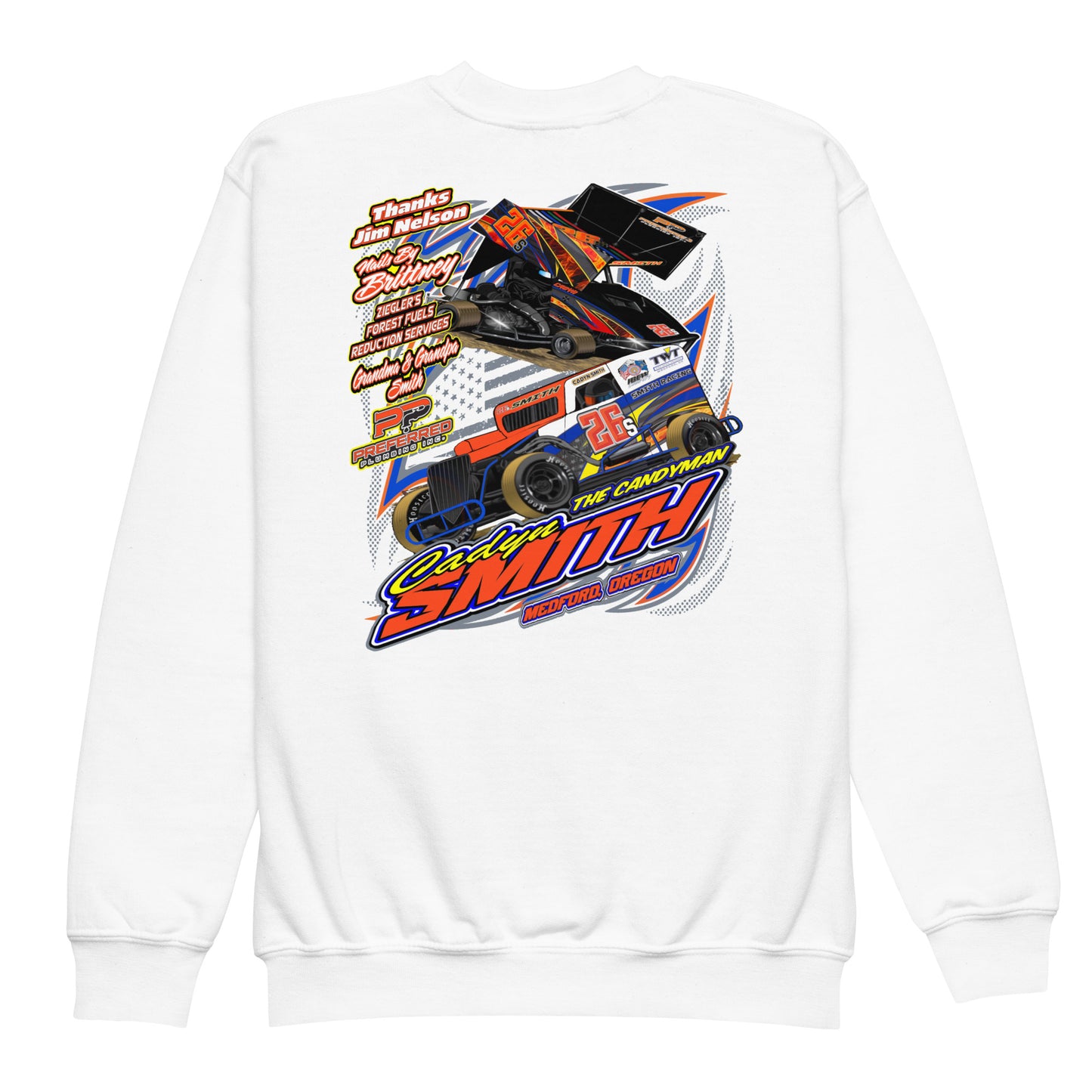 Cadyn Smith Kids Crew Sweatshirt