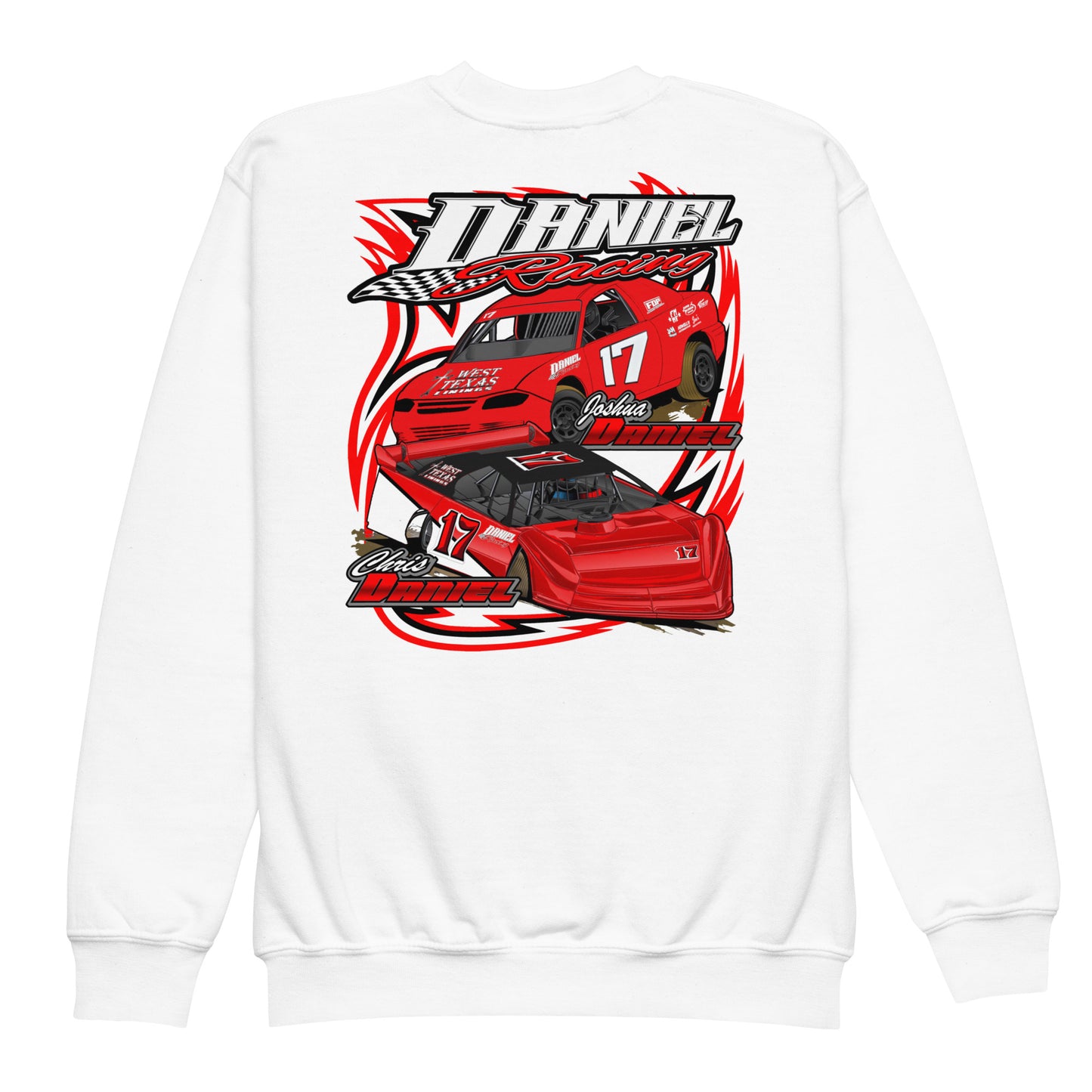 Daniel Racing Kids Crewneck Sweatshirt