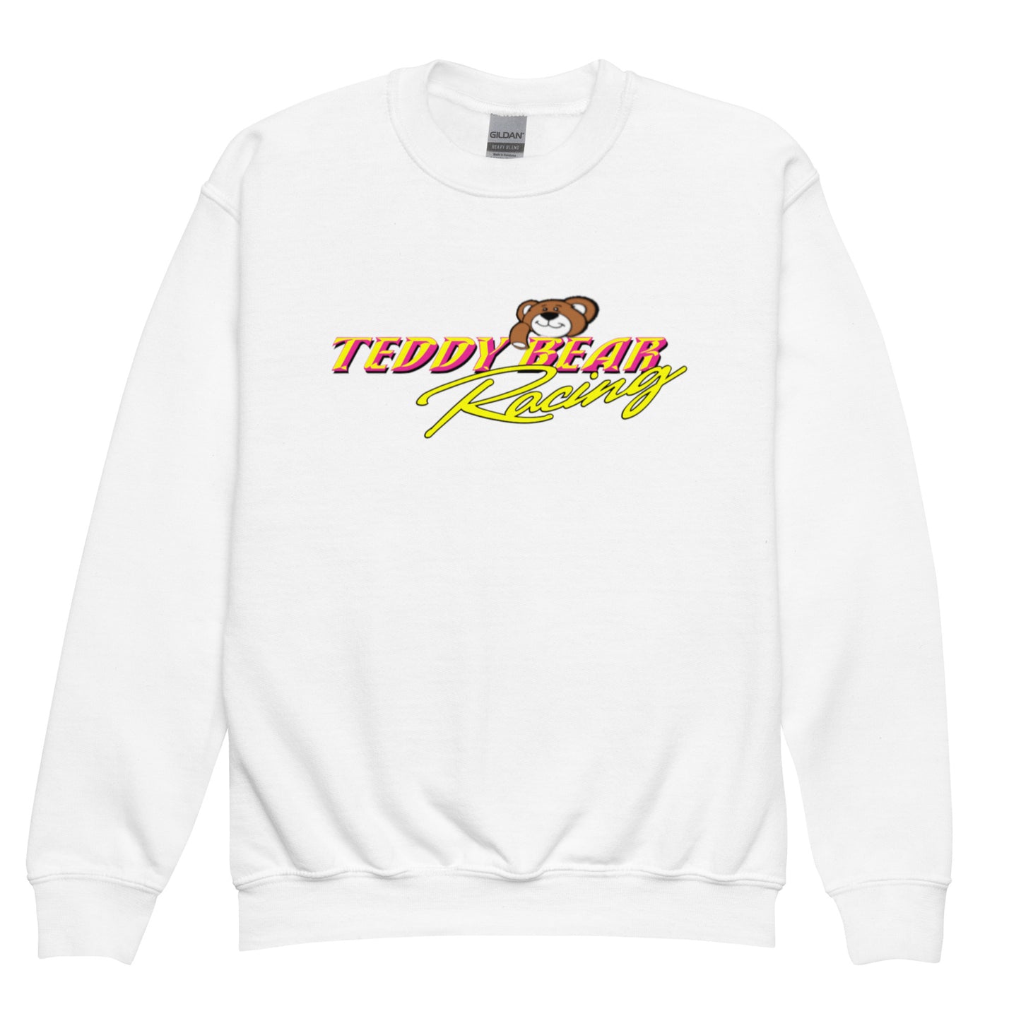 Josh King Teddy Bear Kids Crew Neck Sweatshirt