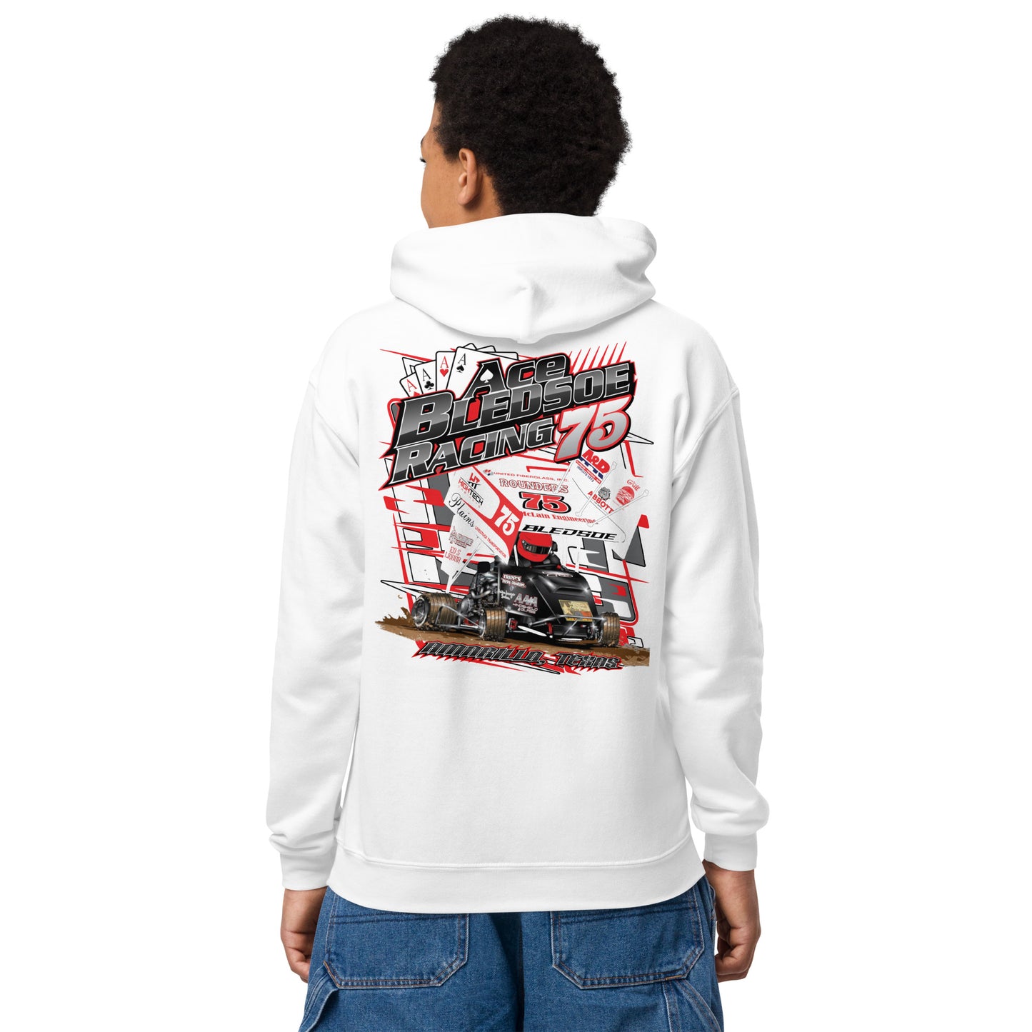 Ace Bledsoe Kids Hoodie Sweatshirt