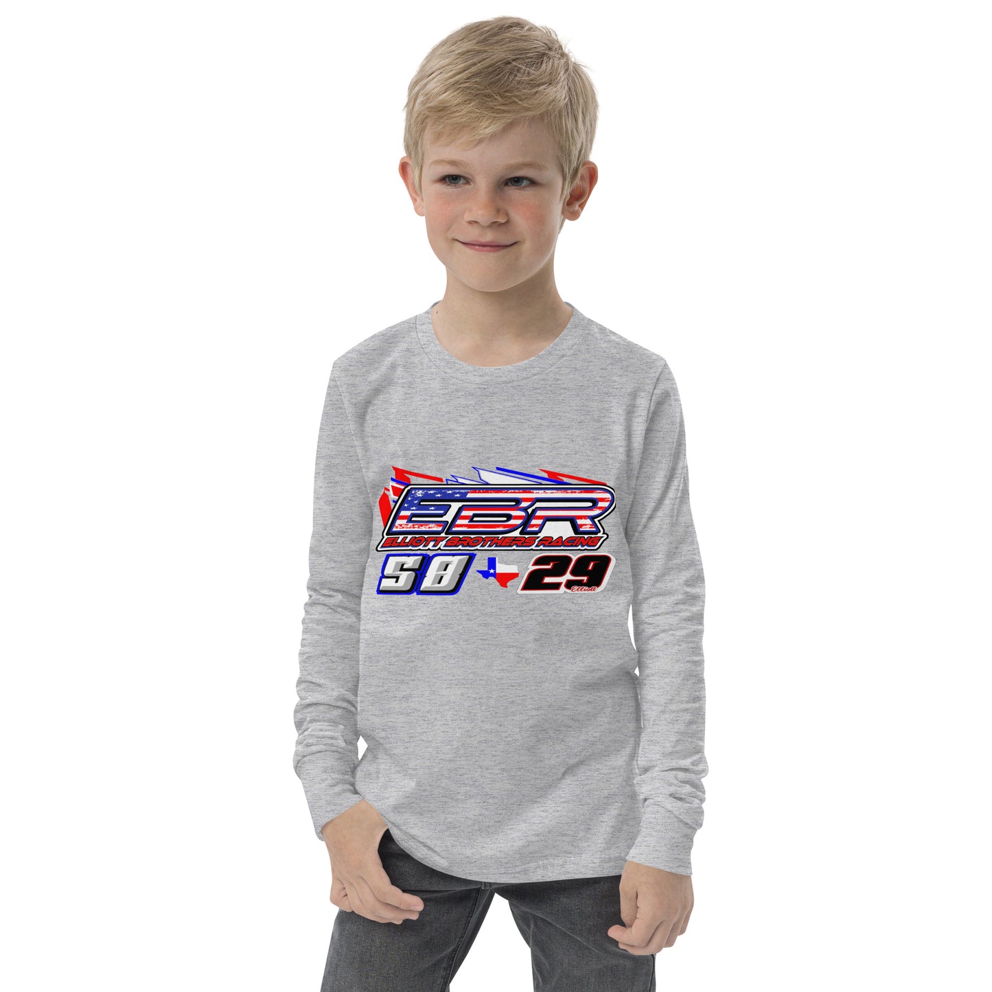 Elliott Brothers Racing Kids Long Sleeve