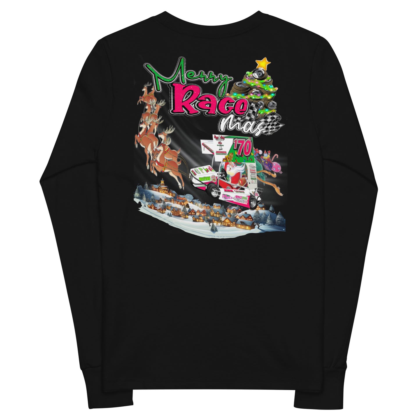 RJo Racing Christmas 2024 Kids Long Sleeve