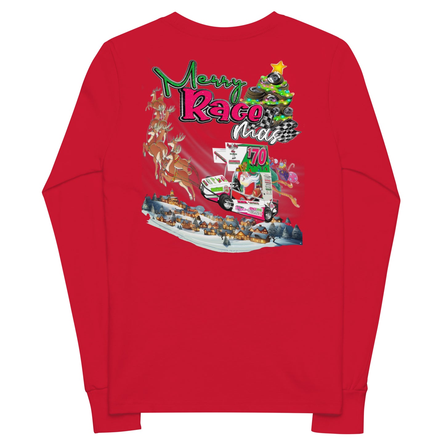 RJo Racing Christmas 2024 Kids Long Sleeve