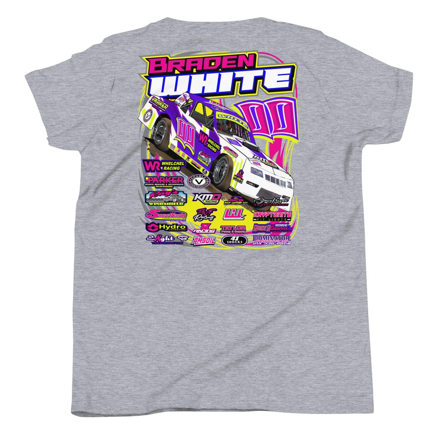 Braden White Kids T-Shirt