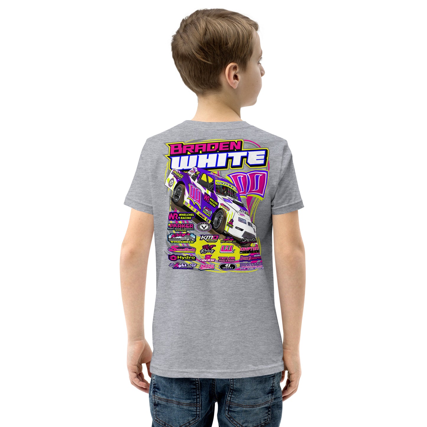 Braden White Kids T-Shirt