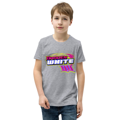 Braden White Kids T-Shirt