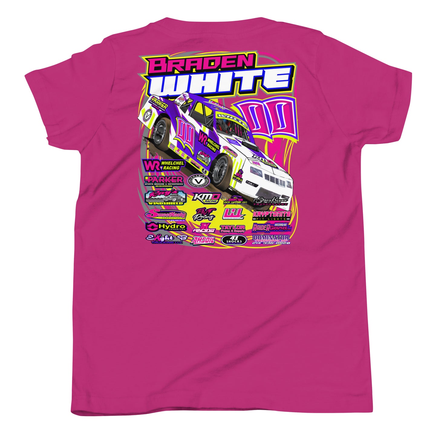 Braden White Kids T-Shirt