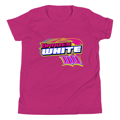 Braden White Kids T-Shirt