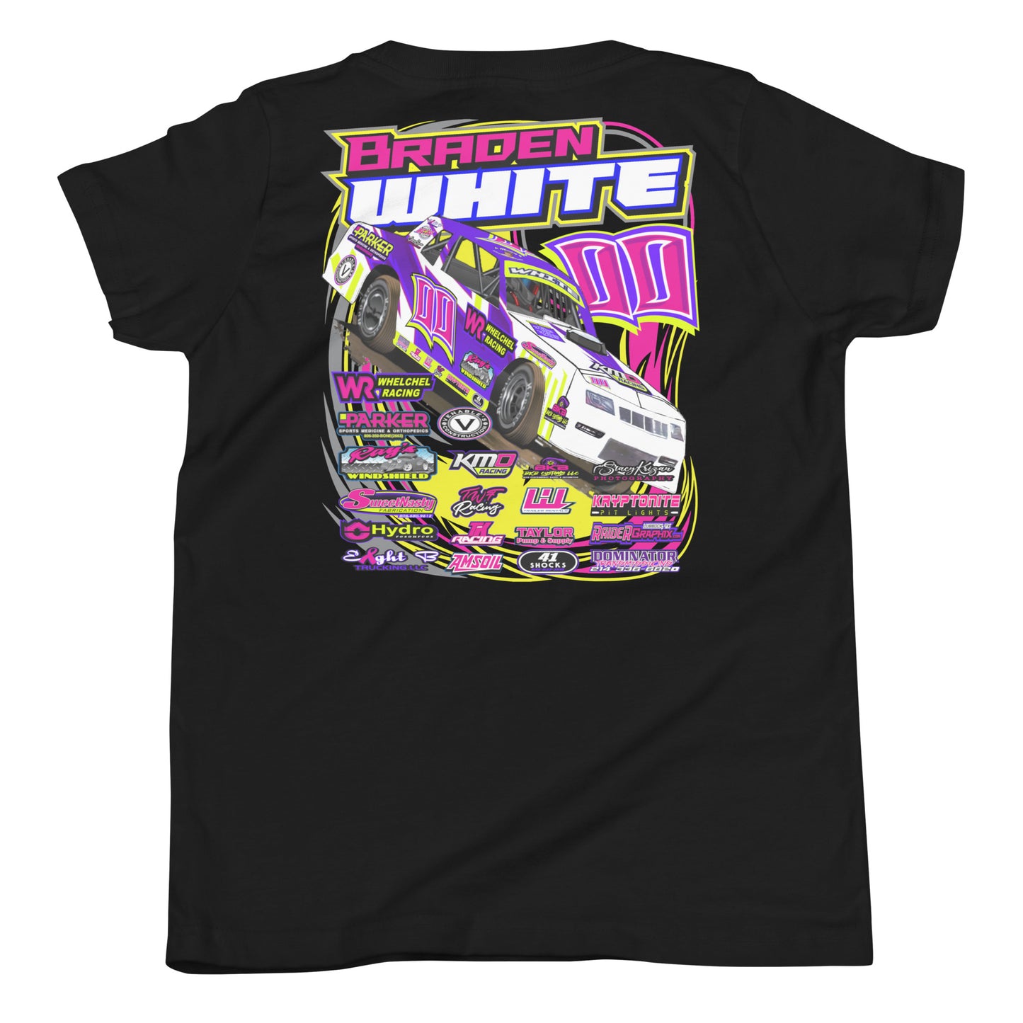 Braden White Kids T-Shirt