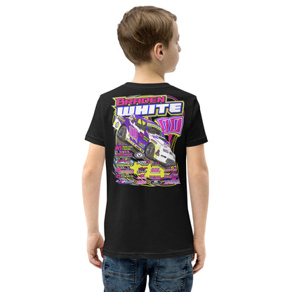 Braden White Kids T-Shirt