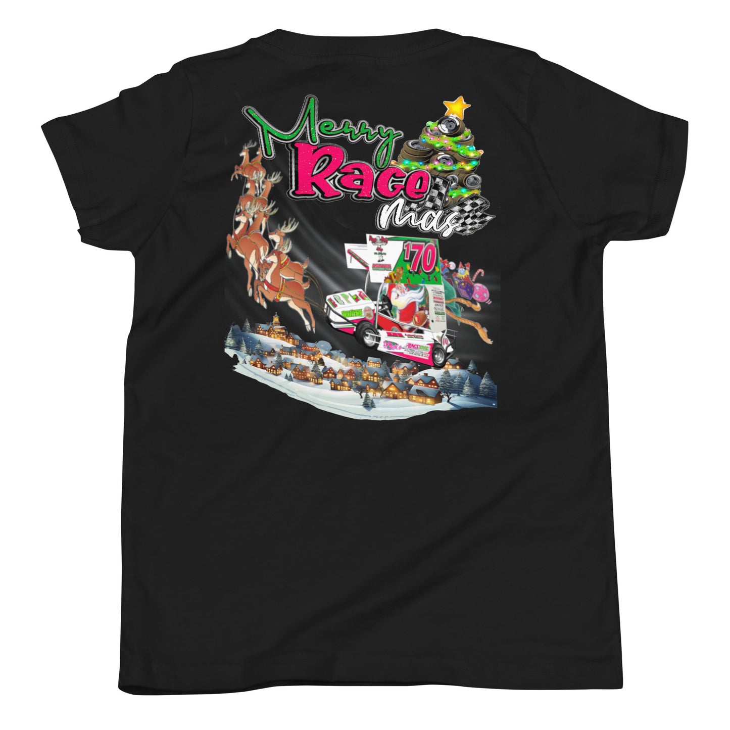 RJo Racing Christmas 2024 Kids T-Shirt