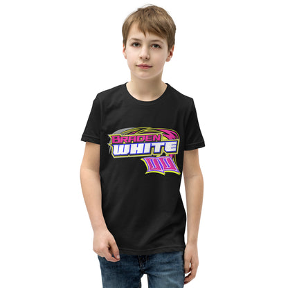 Braden White Kids T-Shirt