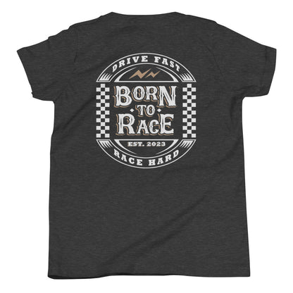 Born to Race Vintage Kids T-Shirt