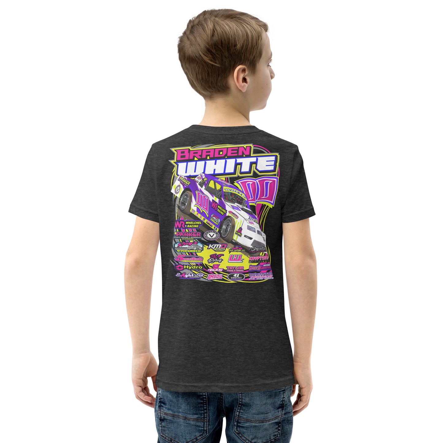 Braden White Kids T-Shirt