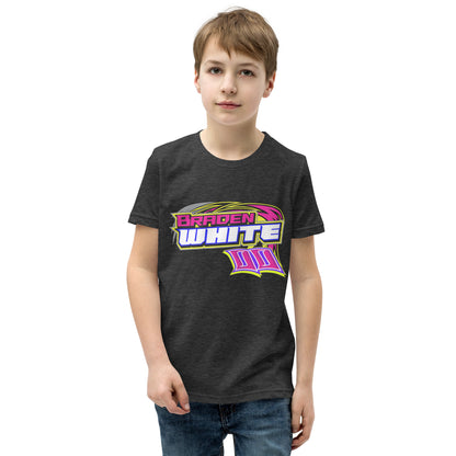 Braden White Kids T-Shirt