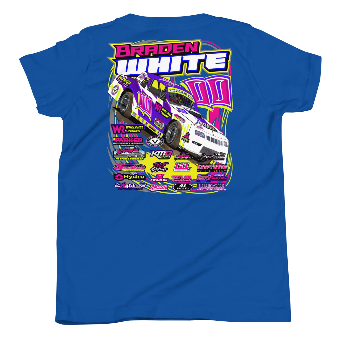 Braden White Kids T-Shirt