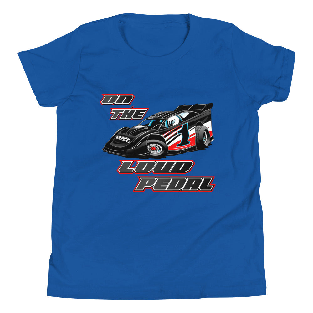 On the Loud Pedal Kids T-Shirt