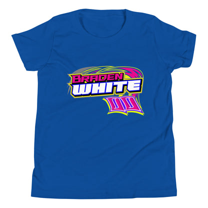 Braden White Kids T-Shirt