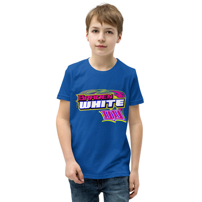 Braden White Kids T-Shirt