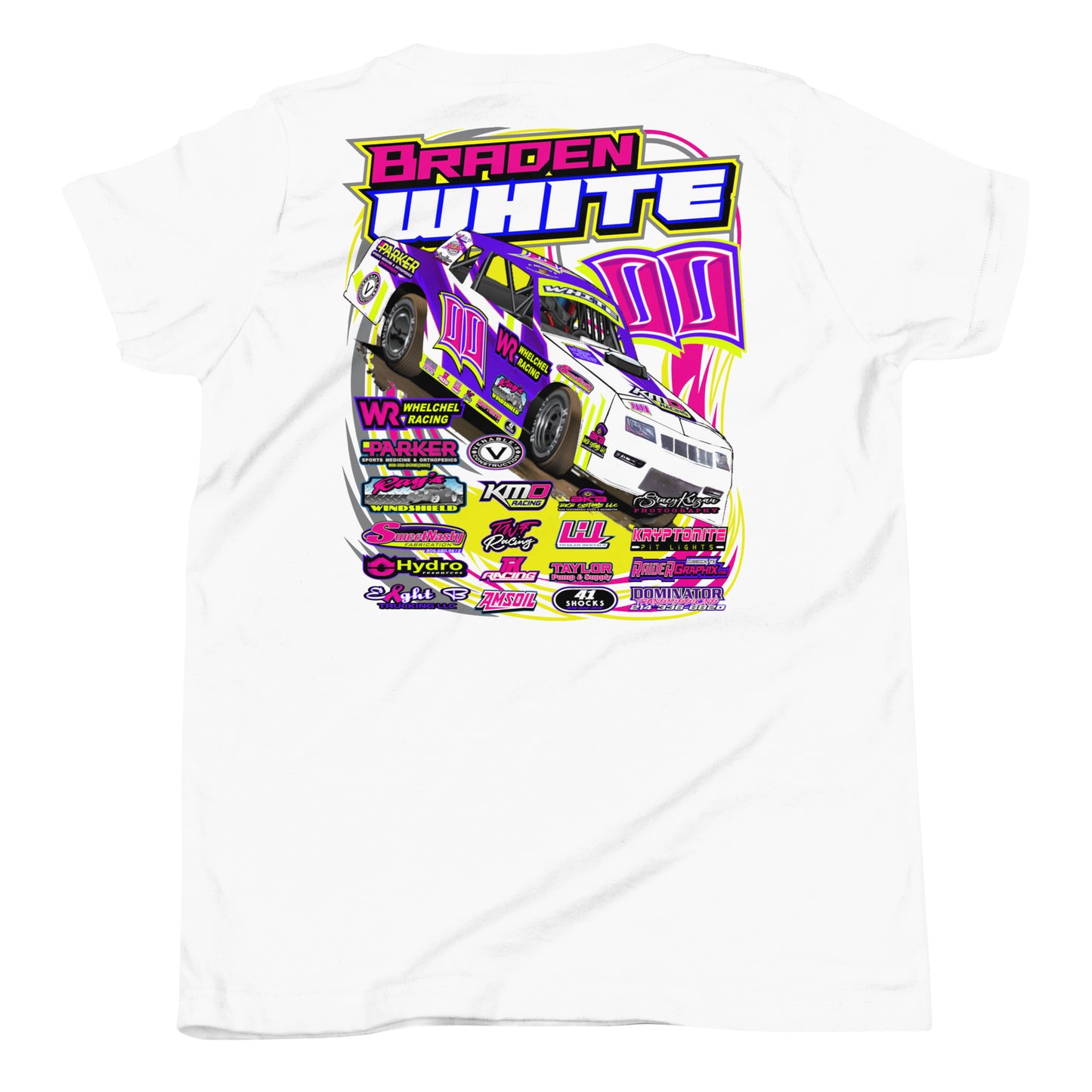 Braden White Kids T-Shirt