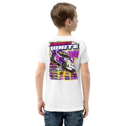 Braden White Kids T-Shirt