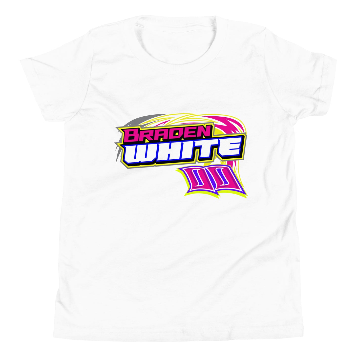 Braden White Kids T-Shirt