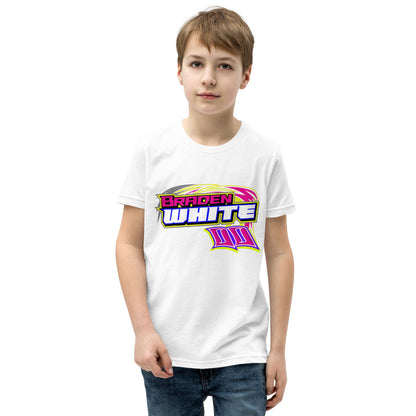 Braden White Kids T-Shirt