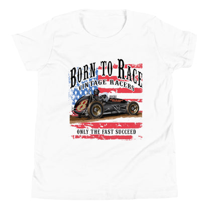 Vintage Sprint Racer Kids T-Shirt