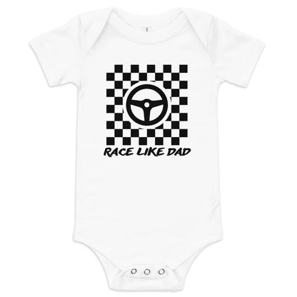 Race Like Dad Onesie