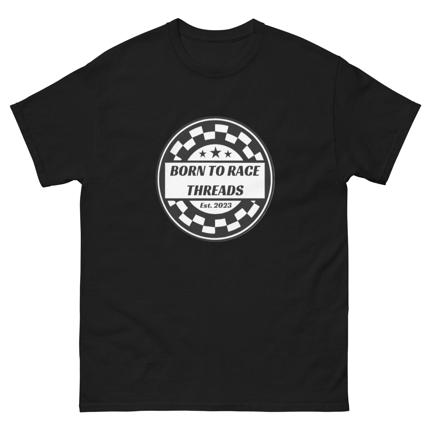 Born to Race Checkered T-Shirt