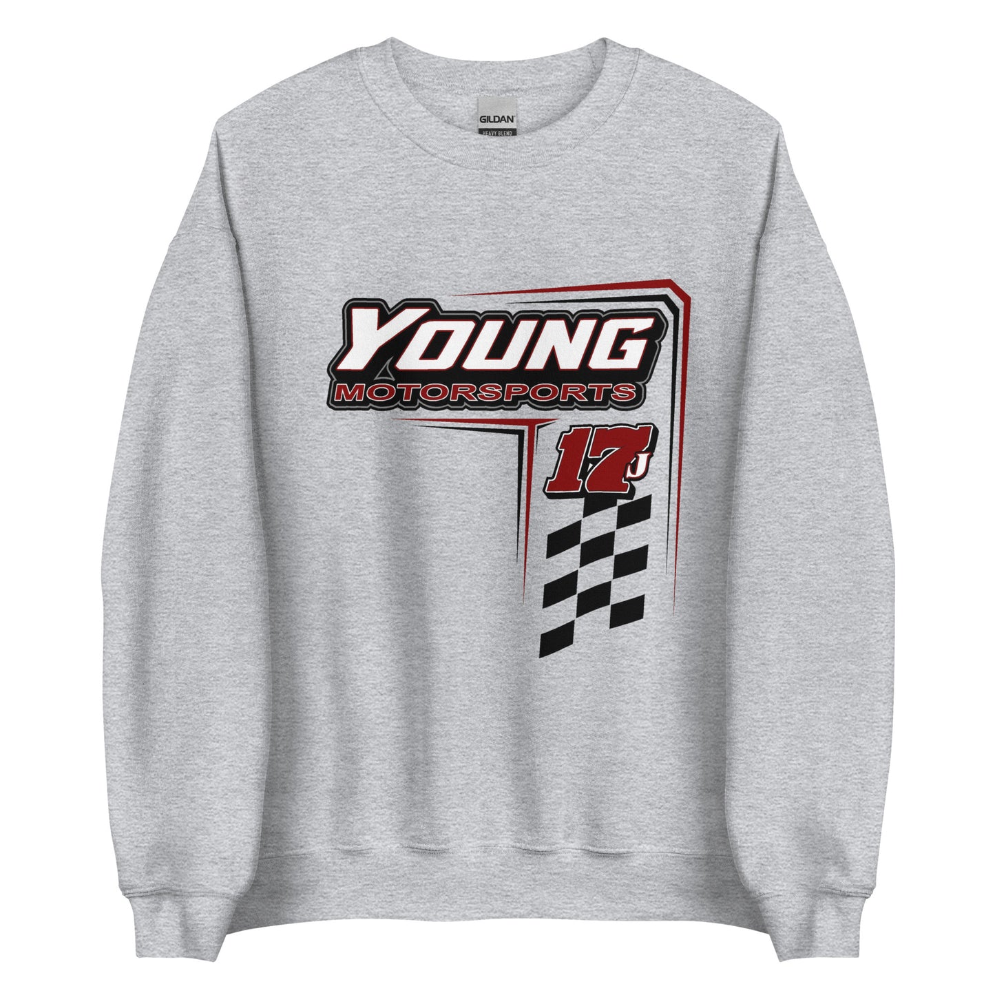 Young Motorsports Adult Crew Sweatshirt