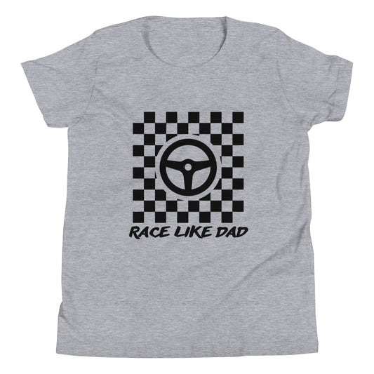 Race Like Dad Kids T-Shirt