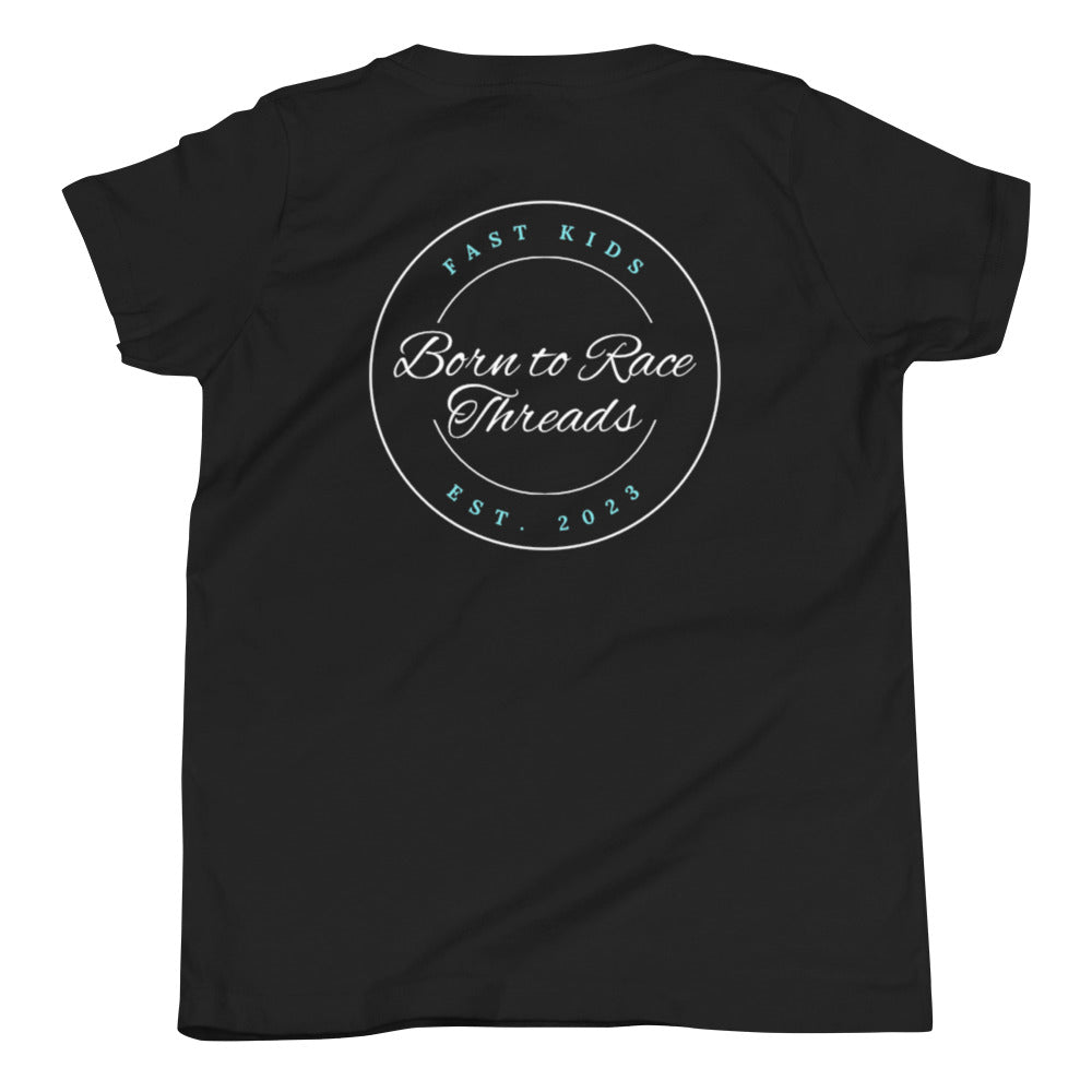 Born to Race Circle Kids T-Shirt