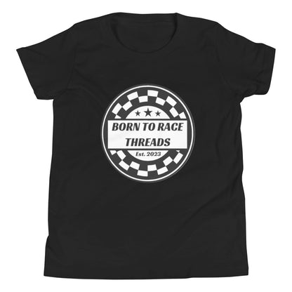 Born to Race Checkered Kids T-Shirt