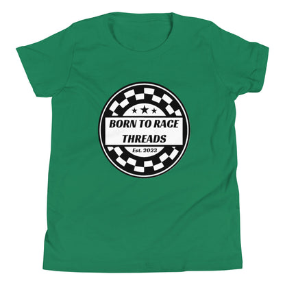 Born to Race Checkered Kids T-Shirt