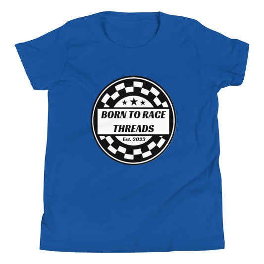 Born to Race Checkered Kids T-Shirt