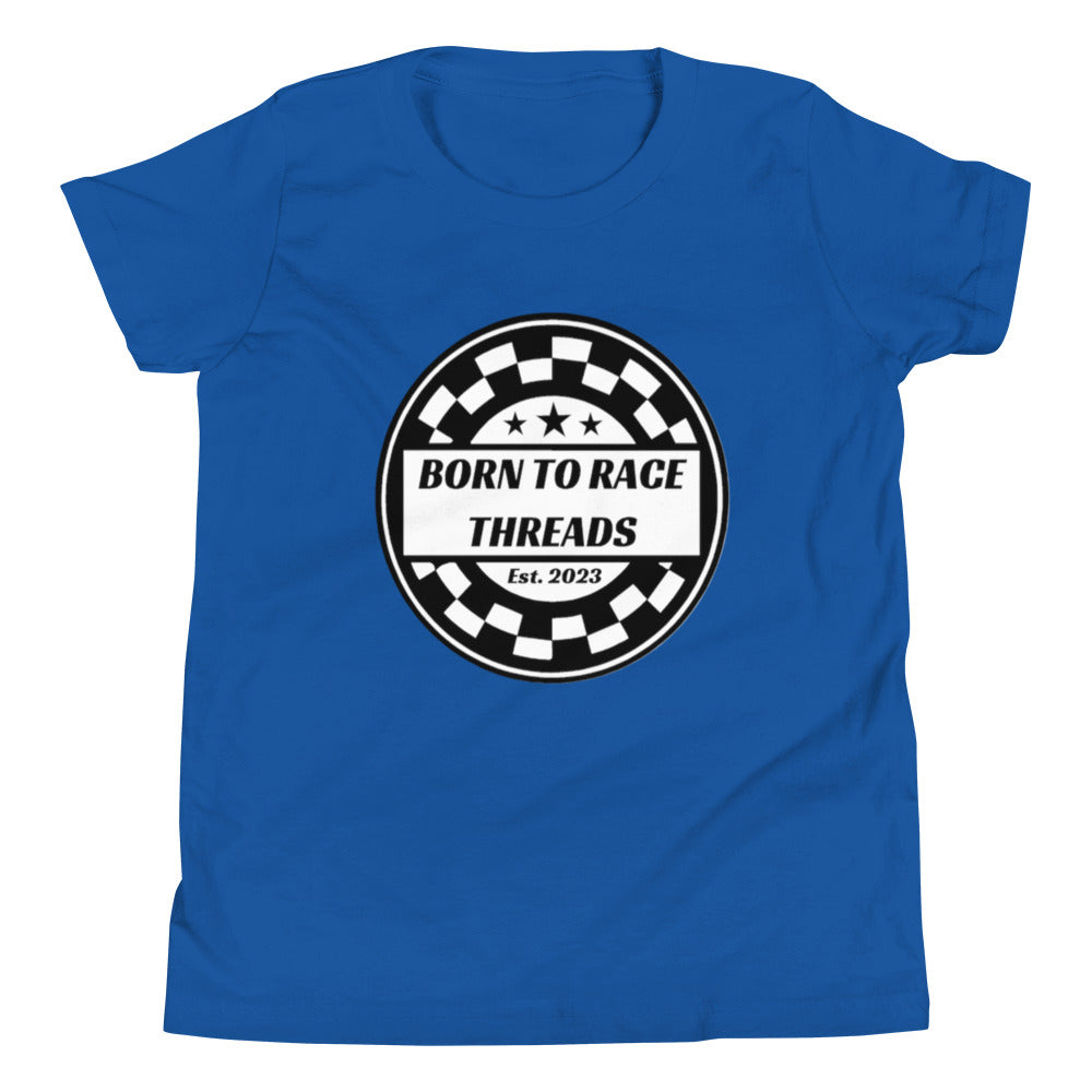 Born to Race Checkered Kids T-Shirt