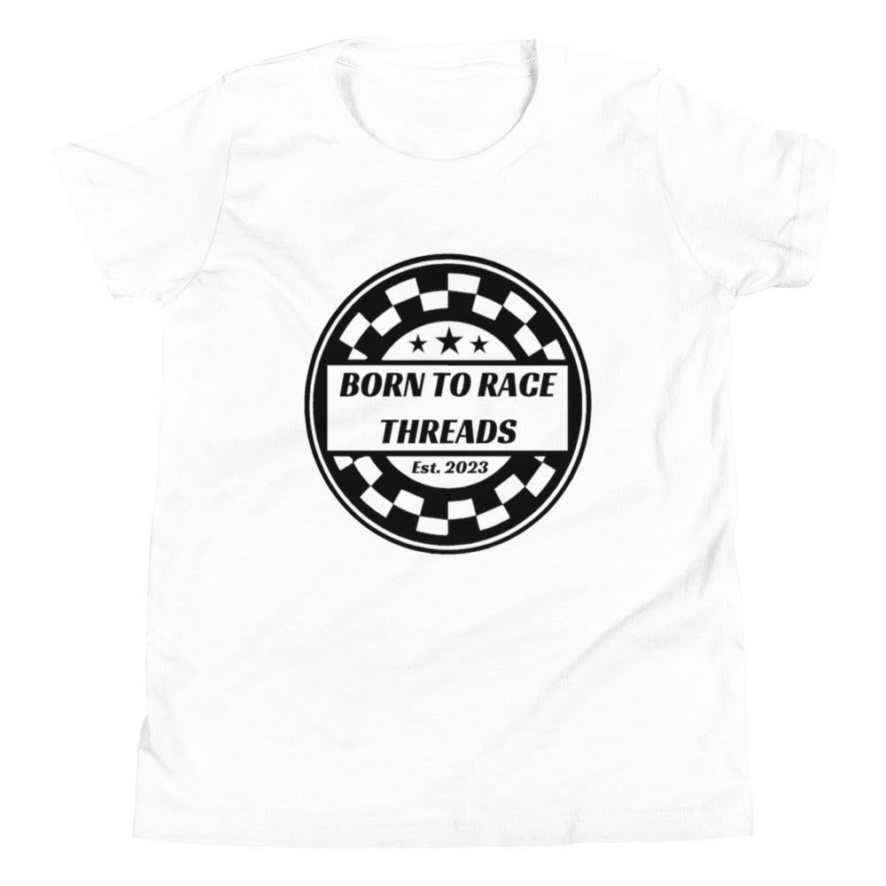 Born to Race Checkered Kids T-Shirt